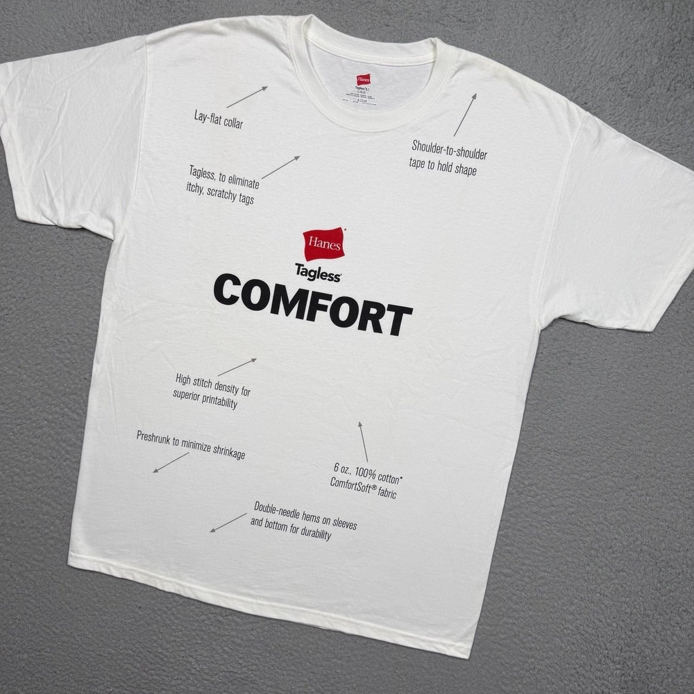 Hanes Tagless Comfort Promo T-shirt